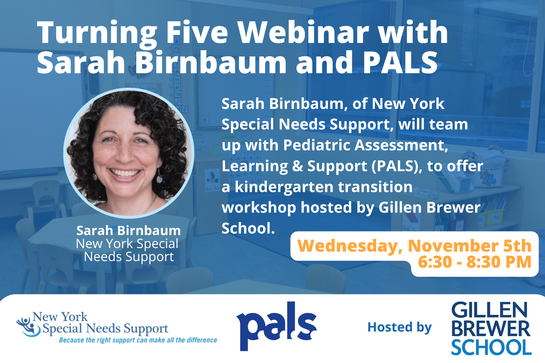 Turning Five Webinar with Sarah Birnbaum