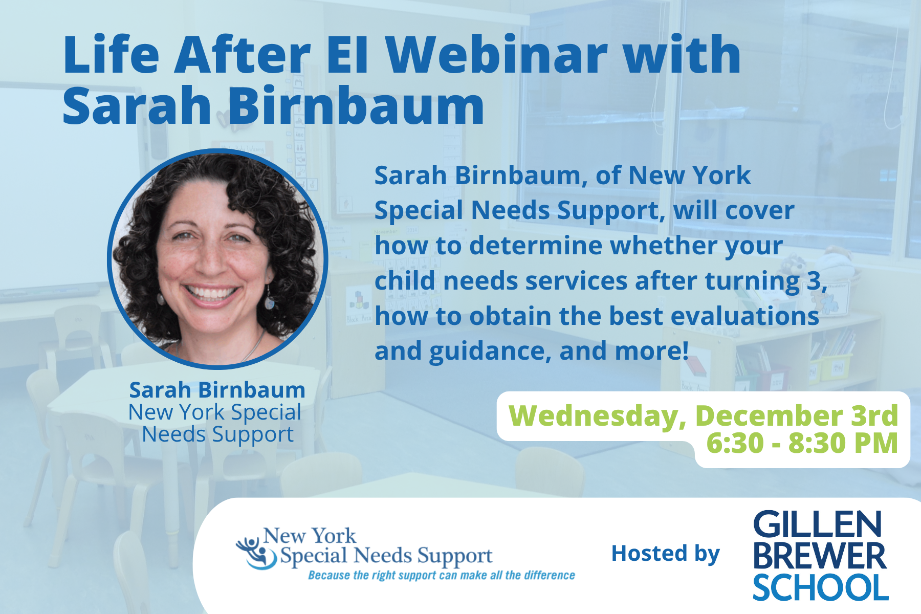 Image for Life After EI Webinar with Sarah Birnbaum
